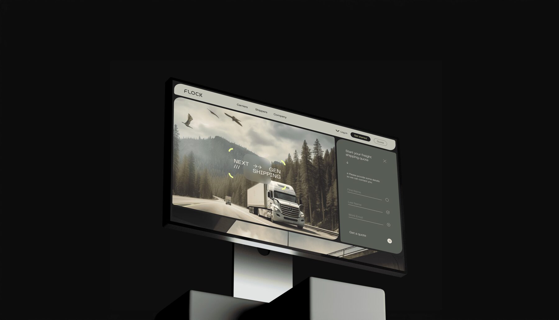 Flock Freight case study image 4 from justharris.co