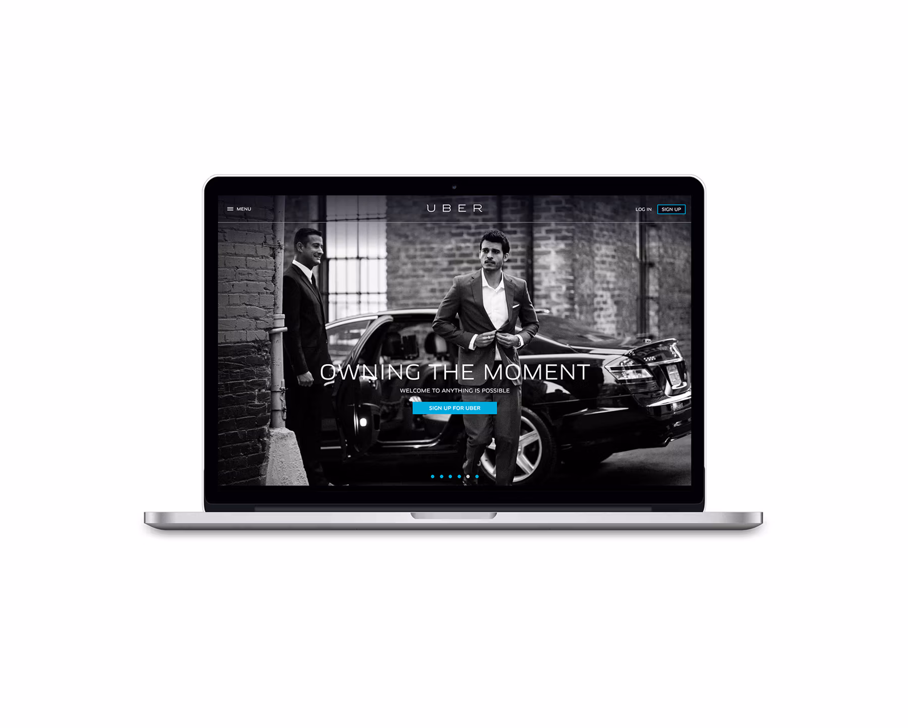 Uber brand system before the identity update
